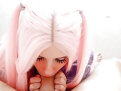 Firm smashed a pink-haired ultra-cutie