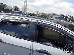 The carioca made an oral in the moving camper in the middle of the Marginal Pinheiros - Angel Takemura