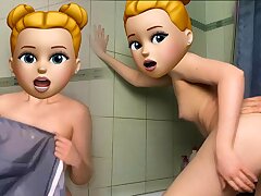 My step stepbro poke me in the douche
