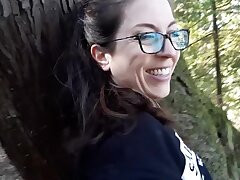 Rear end Fashion In The Forest