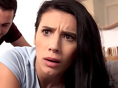 Amateur girl opens poon and booty for deep fucking