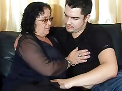 Grannie Receives Buttfuck