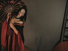 SANKTOR 037 - Asian SLAVEGIRL SHIBARI Bondage & discipline Vid