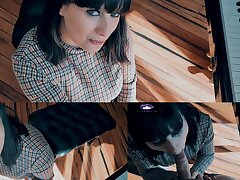 Piano teacher luvs to blow her schoolgirls cock