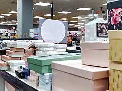 Handjob with lots of drool in a supermarket :P so risky