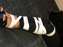Gams strapped up