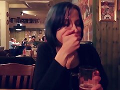 I took control of my stepsister's magic wand in the pub and brought her to orgasm.