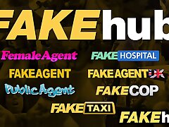 Faux Agent UK Inexperienced huge milk cans MILF gargles cock for cash