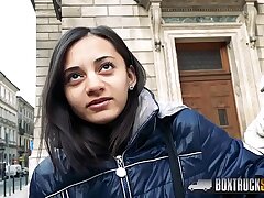 Beautifu Shrima Malati slips his sausage deep into her facehole