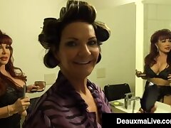 Big-chested Cougar Deauxma StrapOn Fucks Latina Cougar Mind-blowing Vanessa!