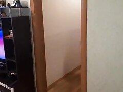Russian woman masturbates