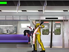 Undercover lady &vert;Stage 2&vert; Spy lady is caught and fucked in the arse for an overcharge of spunk inwards &vert; Anime porn Game Gameplay &vert;P2