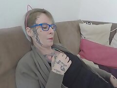 Outdoor fuckbox internal cumshot on the neighbors truck