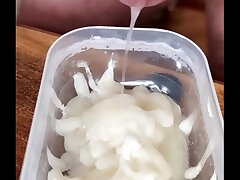 Dual Anal Fake penis with Self-Cumshot! - Kinky Couple