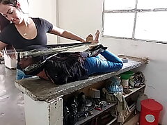 18-Year-Old Damsel Trickster Gagged In Rigorous Hogtie With Insane Pantyhose Encasement!