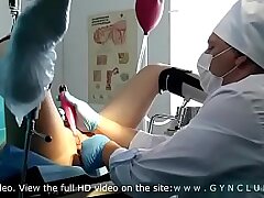 Dame tested at a gynecologist's - stormy ejaculation