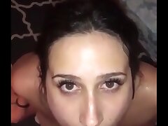 Urinate Whore on her knees