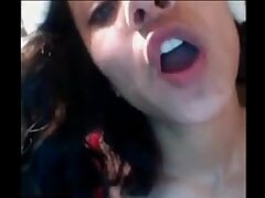 Hot threesome with new teen Monica - Butt fucked, Gaped & creampied