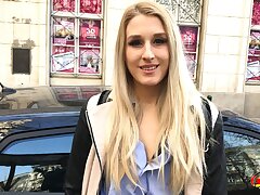 GERMAN SCOUT - Hot College Teen Diane converse to Assfuck Audition