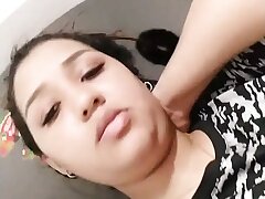 College-aged yr old dark haired ample saggy bra-stuffers from Fresh York United States ravaging her stepbrother's ample shaft