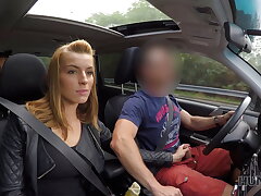 HUNT4K. Cuckold permits blonde dame paw strangers dick for