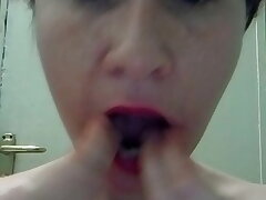 Fuckslut Olga prepares to fucking mouth. Filthy Talk (rus)