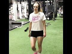 Guy’s Italian gf from gym cheats after workout