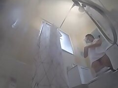 Natalia gets caught soaping her Yam-sized Baps in the douche