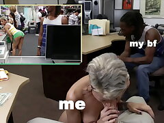 XXX PAWN - Roggie Zee Takes Strange Dick For Currency While Bae Witnesses And Sadly Records The Proceedings