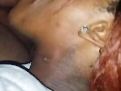 Bitch gargling my Gigantic Dick
