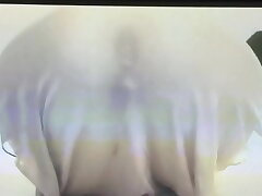 Missus showing asshole