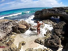 OMG! Witness IT! Tourist Made a Video Of A Nymph Draining Near the Sea!