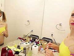 Little Nubile Kristy got CREAMED