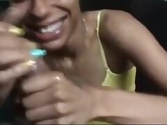 Nasty bitch Filthy suck bbc deep throat