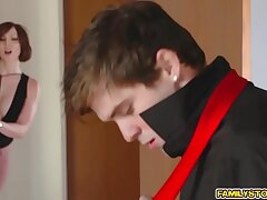 StepNephew pummels StepAuntie Yasmin Scotts edible matured muff