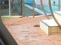 Naked Mature in Spa