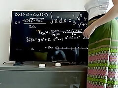 Myanmar Math Tutor Enjoy Hardcore Fuck-fest