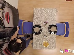 Big dicked black fellow cracks Alba's nubile pussy