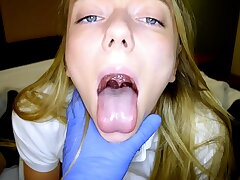 Teenage Molly Mae talks muddy to slink "It's not how I was raised. I haven't been with many men!" gulps spit and spunk
