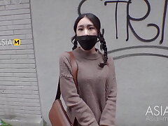 ModelMedia Asia-Street Hunting-Tan Ying Ying-MDAG-0001-Best Original Asia Fuck tape