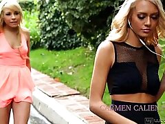 Ladies Janice Griffith and Carmen Caliente