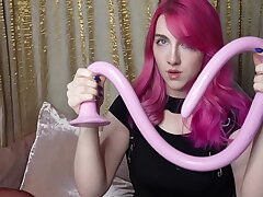 World Record Deepthroat? My Longest Inhale Ever! 38  inches