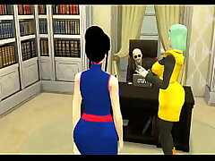Dragon Ball Porno Epi 55 Sub Maid Bulma The Magnificent Wifey is Hired by her Perverted Boss while her Husband works his Wifey is Being Fucked by Netorare