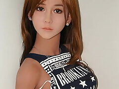 Best TPE Sex Woman is a Asian Stunner for Doggie-style Anal