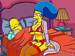 Margy's Revenge! Cheated on her hubby with several men! The Simptoons Simpsons