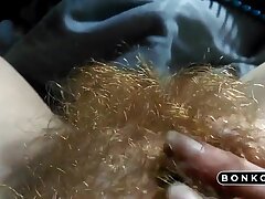 fur covered redhead