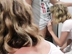 Our First-ever Fuck-fest Flick In A Fitting Room (Risky Blowjob)