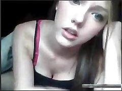 nubile masturbates