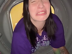 Guest room Mate Gets Stuck In Dryer