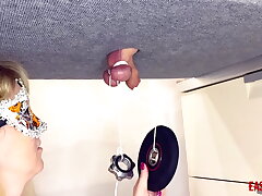 I convinced my step sister to play with my eggs on the fapping table, and she corded weights to them AnnyCandy Painboy